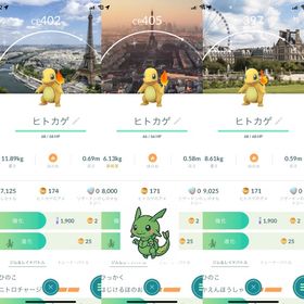 【非対面トレード、ミニ垢】色違い✨ヒトカゲパリー背景 | ポケモンGOのアカウントデータ、RMTの販売・買取一覧