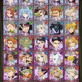 格安 星座傲慢完成間近、全体等級1800万到達引退アカウント | グラクロのアカウントデータ、RMTの販売・買取一覧