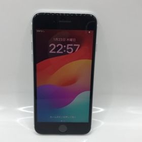 【 SIMロック解除済み】 Apple AU iPhone SE（第2世代） 64GB ホワイト 本体のみ 中古良品 ネットワーク判定〇 -送料無料2357