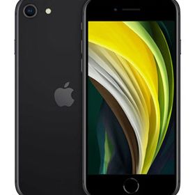 iPhoneSE 第2世代[64GB] SIMロック解除 SB/YM ブラック【安心 …