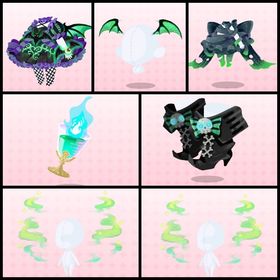 ハロウィン☆ナイトメア 7点セット | ポケコロツイン(ポケツイ)のアカウントデータ、RMTの販売・買取一覧