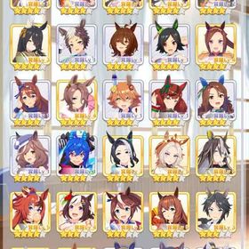 引退アカウント キャラ100 ブエナ 強キャラ人権完凸多数 石77000 | ウマ娘のアカウントデータ、RMTの販売・買取一覧