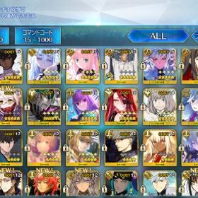 FGO引退垢 オルガマリー5 坂田金時5他 | FGOのアカウントデータ、RMTの販売・買取一覧