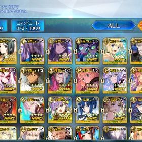 星5サーバント86体垢売ります | FGOのアカウントデータ、RMTの販売・買取一覧