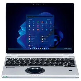 パナソニック ノートパソコン 12 型(インチ) Lets note QV1 CF-QV1NDMCR [ブラック&シルバー] 第11世代 インテル Core i5 1135G7(Tiger Lake) 2.4GHz/4コア メモリ：16GB SSD：512GB Windows 11 Pro Office付き 展示品