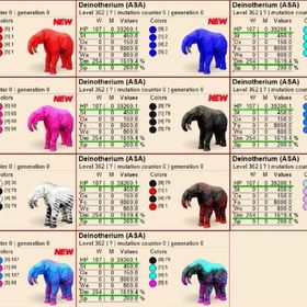 deinotherium---長期更新です | ARK Survival Evolvedのアカウントデータ、RMTの販売・買取一覧