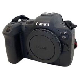 CANON◆ミラーレスカメラ/デジタル一眼カメラ/EOS R6ボディ/黒物家電/デジカメ/キャノン/黒