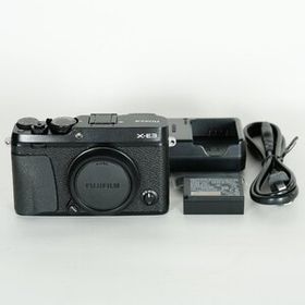 [美品｜シャッター数5,950回] FUJIFILM X-E3 [ボディ ブラック] / 富士フイルムXマウント