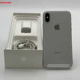 iPhoneXS 256GB シルバー MTE12J/A AU版SIMフリー ジャンク品 中古[27893614]