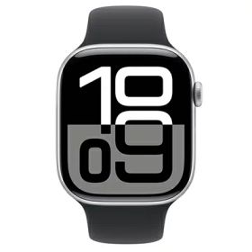 Apple Apple Watch Series10 46mm GPSモデル MWX03J/A+MXM23FE/A A2999【シルバーアルミニウムケース/ブラックスポーツバンド】 [未使用] 【当社6ヶ月保証】 イオシス