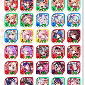 コスト70が13体の初期アカウントになります。| クラフィ(クラッシュフィーバー)のアカウントデータ、RMTの販売・買取一覧