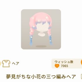 夢見がちな小花の三つ編みヘア 1点限定 最安値 | リヴリーアイランドのアイテム、RMTの販売・買取一覧