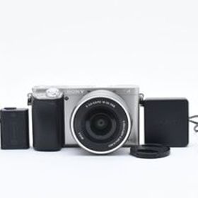 美品 SONY α6000 パワーズームキット シルバー