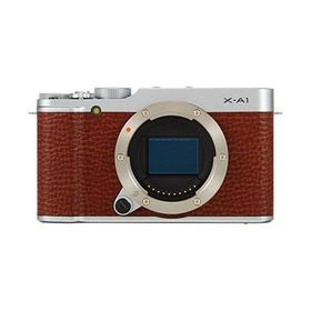 中古 １年保証 美品 FUJIFILM X-A1 ボディ ブラウン