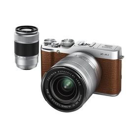 FUJIFILM デジタルカメラミラーレス一眼 X-A1ダブルズームレンズキット ブラウン F X-A1BW/1650/50230KIT