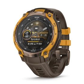 ガーミン Instinct Crossover AMOLED Sunburst / Cocoa (Suica対応)スマートウォッチ 010-03398-31 返品種別A