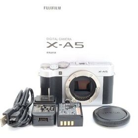 中古 １年保証 良品 FUJIFILM X-A5 ボディ シルバー