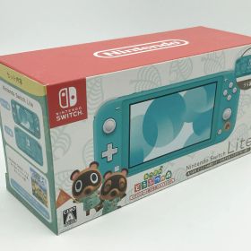 中古 Nintendo Switch Lite あつまれ どうぶつの森セット ～まめきち&つぶきちアロハ柄～