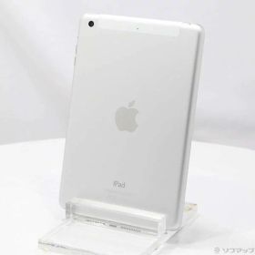【中古】Apple(アップル) iPad mini 3 16GB シルバー MGHW2J／A au 【258-ud】
