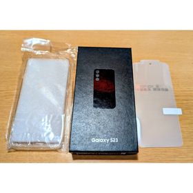 新品未使用 Samsung Galaxy S23 ブラック おまけつき(スマートフォン本体)