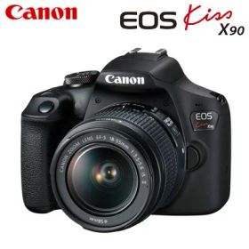 【最大1000円OFFクーポン！12月11日1:59まで】Canon キヤノン デジタル一眼レフカメラ EOS Kiss X90 EF-S18-55 IS II レンズキット EOSKissX90-1855IS2LK【送料無料】【KK9N0D18P】