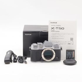 フジフイルム(富士フイルム)のFUJIFILM ミラーレス一眼 X-T50ボディ シルバー F X-T50-S(ミラーレス一眼)