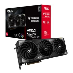 ASUS｜エイスース ASUS AMD Radeon RX 9070 XTチップセット搭載 / PCI Express 5.0 グラフィックスボード TUFRX9070XTO16GGAMIN返品種別B