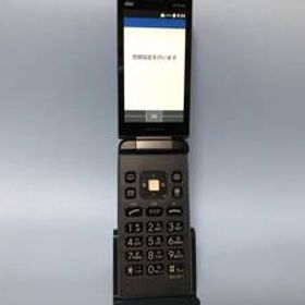 【 SIMロック解除済み】 AU 京セラ 4G携帯 KYF39 GRATINA ブラック（墨） 本体 白ロム-送料無料-Y122