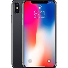iPhoneX[64GB] SIMロック解除 docomo スペースグレイ【安心保 …