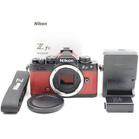 シャッター数11枚 Nikon Z fc ボディ ブラック クリムゾンレッド ミラーレス一眼 プレミアムエクステリア張替済み ニコン