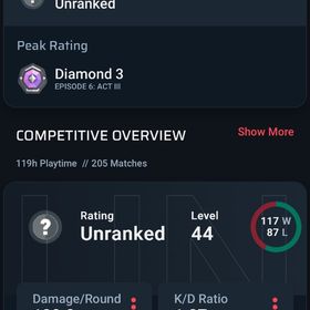 サブ垢にどうぞ EP6 ダイヤ3 メアパス変更可能 | VALORANT(ヴァロラント)のアカウントデータ、RMTの販売・買取一覧