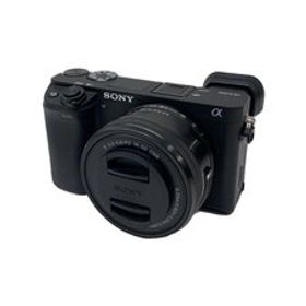 SONY◆デジタル一眼カメラ α6400 ILCE-6400Y ダブルズームレンズキット [ブラック]