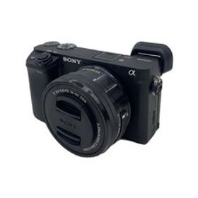 SONY◆デジタル一眼カメラ α6400 ILCE-6400Y ダブルズームレンズキット [ブラック]