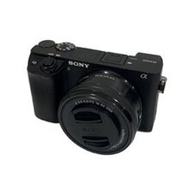 SONY◆デジタル一眼カメラ α6400 ILCE-6400Y ダブルズームレンズキット [ブラック]