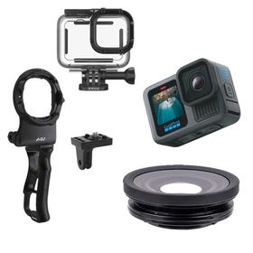 [ GoPro ] ゴープロ HERO13 Black CHDHX-131-FW + UCL-03 クローズアップレンズセット