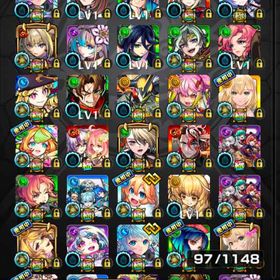 高難易度、最強キャラ多数 エル3体、エリス2体、ルネサンス2体、盤古、ルシュ、マサムネなど | モンストのアカウントデータ、RMTの販売・買取一覧