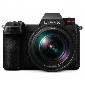 中古 1年保証 美品 Panasonic LUMIX S1R 標準ズームレンズキット ブラック [DC-S1RM-K]