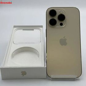 iPhone14 Pro 128GB ゴールド MQ073J/A Apple版SIMフリー 訳あり品 中古[27914492]