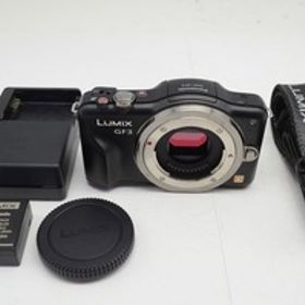 良品 Panasonic パナソニック LUMIX DMC-GF3 ボディ ミラーレス一眼カメラ ブラック 250924d【アルプスカメラ】