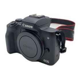 CANON◆デジタル一眼カメラ EOS Kiss M ダブルズームキット [ブラック]//