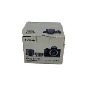 CANON◆デジタル一眼カメラ EOS Kiss M ダブルレンズキット [ホワイト]