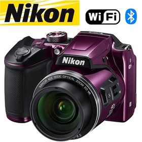ニコン Nikon COOLPIX B500 クールピクス プラム コンパクトデジタルカメラ コンデジ カメラ 中古