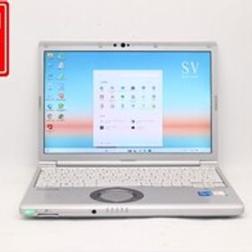 訳有 フルHD 12.1型 Panasonic Let's note CF-SV1RDLVS Windows11 第11世代 i5-1145G7 16GB NVMe 256GB-SSD カメラ Wi-Fi6 Office 管:1332j