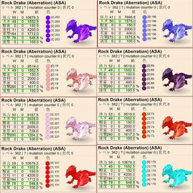 🎨 ロックドレイク全36色取り揃え✨ 即納可能／高レベル・高ステータス個体も多数出品中！ | ARK Survival Evolvedのアカウントデータ、RMTの販売・買取一覧