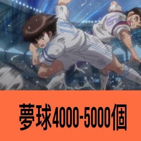 夢球4000-5000個 | キャプテン翼 たたかえドリームチームのアカウントデータ、RMTの販売・買取一覧