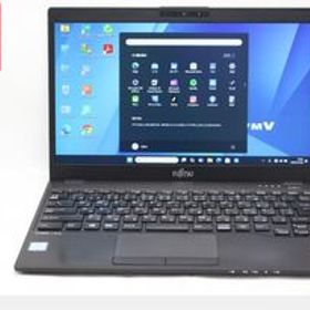 中古 フルHD 13.3型 Fujitsu LIFEBOOK U939A Windows11 第8世代 i5-8365U 8GB 128GB-SSD カメラ 無線 Office付き 中古パソコン 管:1014v