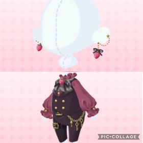 【2点セット】苺庭園の管理人 きらめく苺のピアス | ポケコロツイン(ポケツイ)のアカウントデータ、RMTの販売・買取一覧