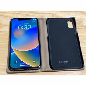 iPhone X 256GB simフリー ケース付き(スマートフォン本体)