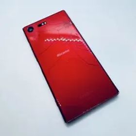 【背面割れ】 Xperia XZ premium ロッソ SO-04J 本体
