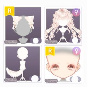 deux9 白猫セット 1900円 | ピュアニスタのアイテム、RMTの販売・買取一覧